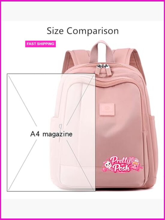 Mini Lightweight Nylon Travel Backpack Purse Shoulder Bag Daypack